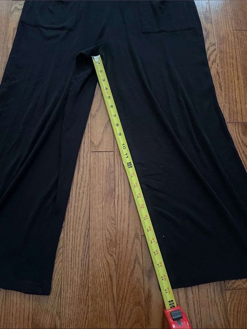 Hatch The 24/7 Black Nursing Wide Leg Maternity Jumpsuit Sz 1/Small - Picture 4 of 11